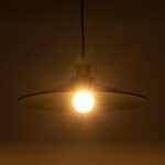 GLOBOSTAR® CARAVEL 01042 Vintage Κρεμαστό Φωτιστικό Οροφής με Ντουί 1 x E27 AC 220-240V IP20 - Μαύρο & Χρυσό - Μ36 x Π36 x Υ10cm - Image 3