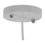 GLOBOSTAR® RAY 01043 Vintage Κρεμαστό Φωτιστικό Οροφής με Ντουί 1 x E27 AC 220-240V IP20 - Λευκό - Μ36 x Π36 x Υ25cm - Image 7