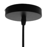 GLOBOSTAR® RAY 01050 Vintage Κρεμαστό Φωτιστικό Οροφής με Ντουί 1 x E27 AC 220-240V IP20 - Μαύρο - Μ26 x Π26 x Υ25cm - Image 7