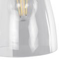 GLOBOSTAR® LYDIA 01071 Vintage Φωτιστικό Τοίχου - Απλίκα με Ντουί 1 x E27 AC 220-240V IP20 - Μαύρο & Χρυσό - Μ14 x Π26 x Υ30cm - Image 6