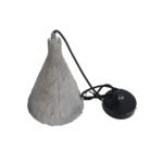 GLOBOSTAR® VOLCANO 01080 Μοντέρνο Κρεμαστό Φωτιστικό Οροφής με Ντουί 1 x E27 AC 220-240V IP20 - Γκρι - Μ17 x Π17 x Υ24cm - Image 9