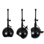 GLOBOSTAR® CANNES 01082 Μοντέρνο Φωτιστικό Οροφής με Ντουί 4 x E27 AC 220-240V IP20 - Μαύρο - Μ108 x Π12 x Υ48cm - Image 6