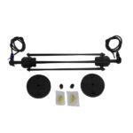 GLOBOSTAR® TUBE 01085 Vintage Κρεμαστό Φωτιστικό Οροφής με Ντουί 1 x E27 AC 220-240V IP20 - Μαύρο - Μ43 x Π11 x Υ11cm - Image 11