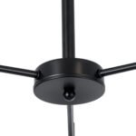 GLOBOSTAR® LUNA 01087 Μοντέρνο Φωτιστικό Οροφής με Ντουί 3 x E27 AC 220-240V IP20 - Λευκό & Μαύρο - Μ45 x Π45 x Υ40cm - Image 7