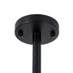 GLOBOSTAR® LUNA 01088 Μοντέρνο Φωτιστικό Οροφής με Ντουί 5 x E27 AC 220-240V IP20 - Λευκό & Μαύρο - Μ60 x Π60 x Υ43cm - Image 8