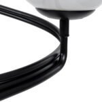 GLOBOSTAR® SELINA 01089 Μοντέρνο Φωτιστικό Οροφής με Ντουί 3 x E27 AC 220-240V IP20 - Μαύρο & Λευκό - Μ60 x Π60 x Υ45cm - Image 6