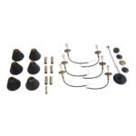 GLOBOSTAR® LIMI 01092 Vintage Κρεμαστό Φωτιστικό Οροφής με Ντουί 6 x E14 AC 220-240V IP20 - Μαύρο & Χρυσό - Μ70 x Π70 x Υ60cm - Image 11