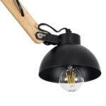 GLOBOSTAR® OLD SCHOOL 01093 Μοντέρνο Φωτιστικό Οροφής με Ντουί 3 x E27 AC 220-240V IP20 - Μαύρο & Μπεζ - Μ75 x Π75 x Υ35cm - Image 7