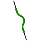 GLOBOSTAR® LIBBY 01096-1 Παιδικό Κρεμαστό Φωτιστικό Οροφής με Ντουί 1 x E27 AC 220-240V IP20 - Πράσινο & Μαύρο - Μ31 x Π31 x Υ16cm - Image 5