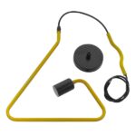 GLOBOSTAR® LIBBY 01097-1 Παιδικό Κρεμαστό Φωτιστικό Οροφής με Ντουί 1 x E27 AC 220-240V IP20 - Κίτρινο - Μ31 x Π31 x Υ16cm - Image 8