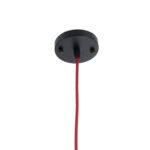 GLOBOSTAR® PARROT 01099 Μοντέρνο Κρεμαστό Φωτιστικό Οροφής με Ντουί 1 x E27 AC 220-240V IP20 - Μαύρο - Μ28 x Π28 x Υ30cm - Image 10