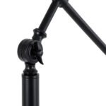 GLOBOSTAR® WYNGE 01101 Vintage Επιδαπέδιο Φωτιστικό με Ντουί 1 x E27 AC 220-240V IP20 - Μαύρο & Χρυσό - Μ95 x Π27 x Υ174cm - Image 10