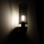 GLOBOSTAR® RAZA 01105 Vintage Φωτιστικό Τοίχου - Απλίκα με Ντουί 1 x E27 AC 220-240V IP20 - Χάλκινο - Μ13 x Π12 x Υ38cm - Image 3