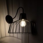 GLOBOSTAR® TRIUMPH 01117 Vintage Φωτιστικό Τοίχου - Απλίκα με Ντουί 1 x E27 AC 220-240V IP20 - Μαύρο - Μ30 x Π36 x Υ30cm - Image 3