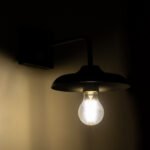 GLOBOSTAR® PHIA 01122 Vintage Φωτιστικό Τοίχου - Απλίκα με Ντουί 1 x E27 AC 220-240V IP20 - Μαύρο - Μ18.5 x Π29 x Υ18cm - Image 3