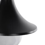 GLOBOSTAR® ANNIEL 01123 Vintage Φωτιστικό Τοίχου - Απλίκα με Ντουί 1 x E27 AC 220-240V IP20 - Μαύρο - Μ27 x Π40 x Υ56cm - Image 2