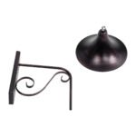 GLOBOSTAR® ANNIEL 01124 Vintage Φωτιστικό Τοίχου - Απλίκα με Ντουί 1 x E27 AC 220-240V IP20 - Χάλκινο - Μ27 x Π40 x Υ56cm - Image 10