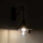 GLOBOSTAR® ANNIEL 01124 Vintage Φωτιστικό Τοίχου - Απλίκα με Ντουί 1 x E27 AC 220-240V IP20 - Χάλκινο - Μ27 x Π40 x Υ56cm - Image 3