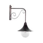 GLOBOSTAR® ANNIEL 01124 Vintage Φωτιστικό Τοίχου - Απλίκα με Ντουί 1 x E27 AC 220-240V IP20 - Χάλκινο - Μ27 x Π40 x Υ56cm - Image 5