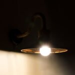 GLOBOSTAR® ROBLY 01125 Vintage Φωτιστικό Τοίχου - Απλίκα με Ντουί 1 x E27 AC 220-240V IP20 - Χάλκινο & Μπεζ - Μ26 x Π36 x Υ22cm - Image 3