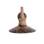 GLOBOSTAR® ROBLY 01125 Vintage Φωτιστικό Τοίχου - Απλίκα με Ντουί 1 x E27 AC 220-240V IP20 - Χάλκινο & Μπεζ - Μ26 x Π36 x Υ22cm - Image 4