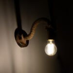 GLOBOSTAR® DAKER 01126 Vintage Φωτιστικό Τοίχου - Απλίκα με Ντουί 1 x E27 AC 220-240V IP20 - Χάλκινο Εφέ Σκουριάς & Μπεζ - Μ10 x Π22 x Υ15cm - Image 3