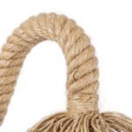 GLOBOSTAR® FLEDI 01134 Vintage Φωτιστικό Τοίχου - Απλίκα με Ντουί 1 x E27 AC 220-240V IP20 - Χάλκινο & Μπεζ - Μ10 x Π25 x Υ15cm - Image 6