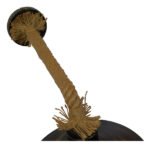 GLOBOSTAR® VINSA 01136 Boho Φωτιστικό Τοίχου - Απλίκα με Ντουί 1 x E27 AC 220-240V IP20 - Χάλκινο & Μπεζ - Μ50 x Π27 x Υ25cm - Image 6