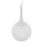 GLOBOSTAR® SPHERE 01143 Μοντέρνο Κρεμαστό Φωτιστικό Οροφής με Ντουί 1 x E27 AC 220-240V IP20 - Λευκό - Μ25 x Π25 x Υ46.5cm - Image 5