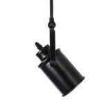 GLOBOSTAR® HOLLYWOOD 01154 Vintage Φωτιστικό Οροφής με Ντουί 2 x E27 AC 220-240V IP20 - Μαύρο - Μ45 x Π15 x Υ40cm - Image 9