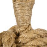 GLOBOSTAR® MONKEYFIST 01162 Vintage Επιτραπέζιο Φωτιστικό Πορτατίφ με Ντουί 1 x E27 AC 220-240V IP20 - Μπεζ - Μ27 x Π27 x Υ58cm - Image 7