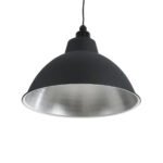 GLOBOSTAR® LOUVE 01176 Vintage Κρεμαστό Φωτιστικό Οροφής με Ντουί 1 x E27 AC 220-240V IP20 - Μαύρο - Μ40 x Π40 x Υ30cm - Image 6