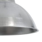 GLOBOSTAR® LOUVE 01178 Vintage Κρεμαστό Φωτιστικό Οροφής με Ντουί 1 x E27 AC 220-240V IP20 - Ασημί - Μ40 x Π40 x Υ30cm - Image 9