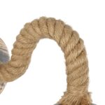 GLOBOSTAR® DAKER 01184 Vintage Φωτιστικό Τοίχου - Απλίκα με Ντουί 1 x E27 AC 220-240V IP20 - Χάλκινο Εφέ Σκουριάς & Μπεζ - Μ21 x Π12 x Υ16cm - Image 7