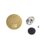 GLOBOSTAR® OCEANA 01200 Boho Κρεμαστό Φωτιστικό Οροφής με Ντουί 1 x E27 AC 220-240V IP20 - Μπεζ - Μ20 x Π20 x Υ20cm - Image 10