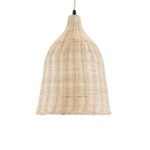 GLOBOSTAR® BAHAMAS 01202 Boho Κρεμαστό Φωτιστικό Οροφής με Ντουί 1 x E27 AC 220-240V IP20 - Μπεζ - Μ30 x Π30 x Υ40cm - Image 5