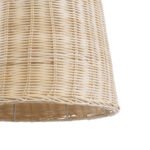 GLOBOSTAR® BAHAMAS 01202 Boho Κρεμαστό Φωτιστικό Οροφής με Ντουί 1 x E27 AC 220-240V IP20 - Μπεζ - Μ30 x Π30 x Υ40cm - Image 9