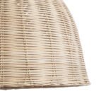 GLOBOSTAR® BAHAMAS 01203 Boho Κρεμαστό Φωτιστικό Οροφής με Ντουί 1 x E27 AC 220-240V IP20 - Μπεζ - Μ45 x Π45 x Υ47cm - Image 9