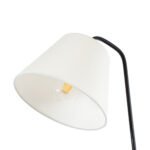 GLOBOSTAR® TIFFANY 01206 Μοντέρνο Επιδαπέδιο Φωτιστικό με Ντουί 1 x E27 AC 220-240V IP20 - Μπεζ & Λευκό - Μ28 x Π28 x Υ140cm - Image 5