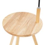 GLOBOSTAR® TIFFANY 01206 Μοντέρνο Επιδαπέδιο Φωτιστικό με Ντουί 1 x E27 AC 220-240V IP20 - Μπεζ & Λευκό - Μ28 x Π28 x Υ140cm - Image 6