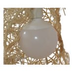 GLOBOSTAR® CRESCENT 01222 Vintage Κρεμαστό Φωτιστικό Οροφής με Ντουί 1 x E27 AC 220-240V IP20 - Μπεζ - Μ30 x Π20 x Υ35cm - Image 5