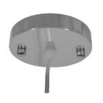 GLOBOSTAR® CRESCENT 01222 Vintage Κρεμαστό Φωτιστικό Οροφής με Ντουί 1 x E27 AC 220-240V IP20 - Μπεζ - Μ30 x Π20 x Υ35cm - Image 7