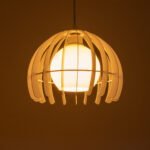 GLOBOSTAR® INGLEY 01225 Μοντέρνο Κρεμαστό Φωτιστικό Οροφής με Ντουί 1 x E27 AC 220-240V IP20 - Λευκό - Μ26 x Π26 x Υ21cm - Image 3