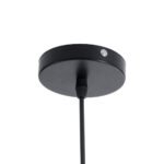 GLOBOSTAR® INGLEY 01226 Μοντέρνο Κρεμαστό Φωτιστικό Οροφής με Ντουί 1 x E27 AC 220-240V IP20 - Μαύρο & Λευκό - Μ26 x Π26 x Υ21cm - Image 10