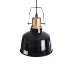 GLOBOSTAR® DEVOTA 01235 Vintage Κρεμαστό Φωτιστικό Οροφής με Ντουί 1 x E27 AC 220-240V IP20 - Μαύρο & Χρυσό - Μ22 x Π22 x Υ30cm - Image 7