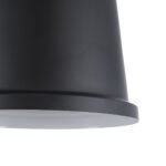 GLOBOSTAR® NUNZIATA 01236 Vintage Κρεμαστό Φωτιστικό Οροφής με Ντουί 1 x E27 AC 220-240V IP20 - Μαύρο & Χρυσό - Μ26 x Π26 x Υ40cm - Image 9