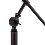 GLOBOSTAR® SILENE 01243 Vintage Επιδαπέδιο Φωτιστικό με Ντουί 1 x E27 AC 220-240V IP20 - Μαύρο & Χρυσό - Μ30 x Π30 x Υ194cm - Image 10