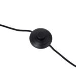 GLOBOSTAR® SILENE 01243 Vintage Επιδαπέδιο Φωτιστικό με Ντουί 1 x E27 AC 220-240V IP20 - Μαύρο & Χρυσό - Μ30 x Π30 x Υ194cm - Image 12