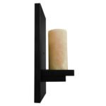 GLOBOSTAR® ODILIA 01245 Vintage Φωτιστικό Τοίχου - Απλίκα με Ντουί 1 x E27 AC 220-240V IP20 - Μαύρο & Μπεζ - Μ10 x Π14 x Υ30cm - Image 3