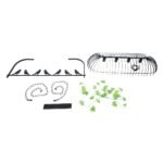 GLOBOSTAR® NEST 01255 Vintage Κρεμαστό Φωτιστικό Οροφής με Ντουί 4 x E27 AC 220-240V IP20 - Mαύρο & Πράσινο - Μ103 x Π34 x Υ36.5cm - Image 11